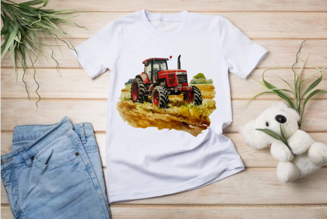 Red tractor