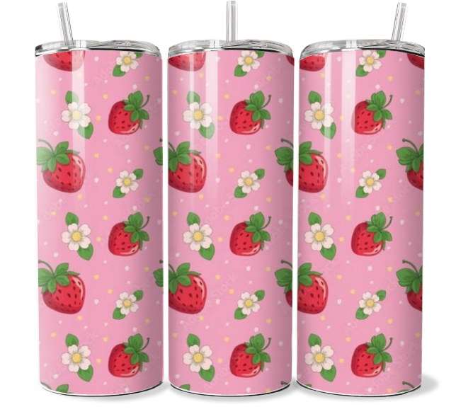 Strawberries - Pink