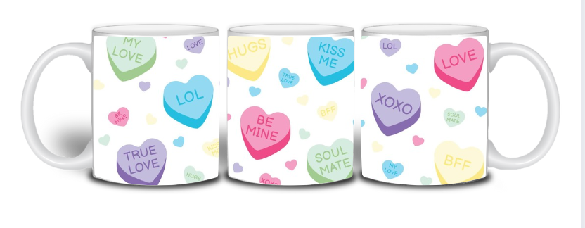 Love Hearts 🩷💙💛💜💚